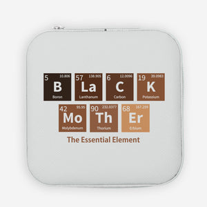 Black Mother Essential Element Travel Jewelry Case